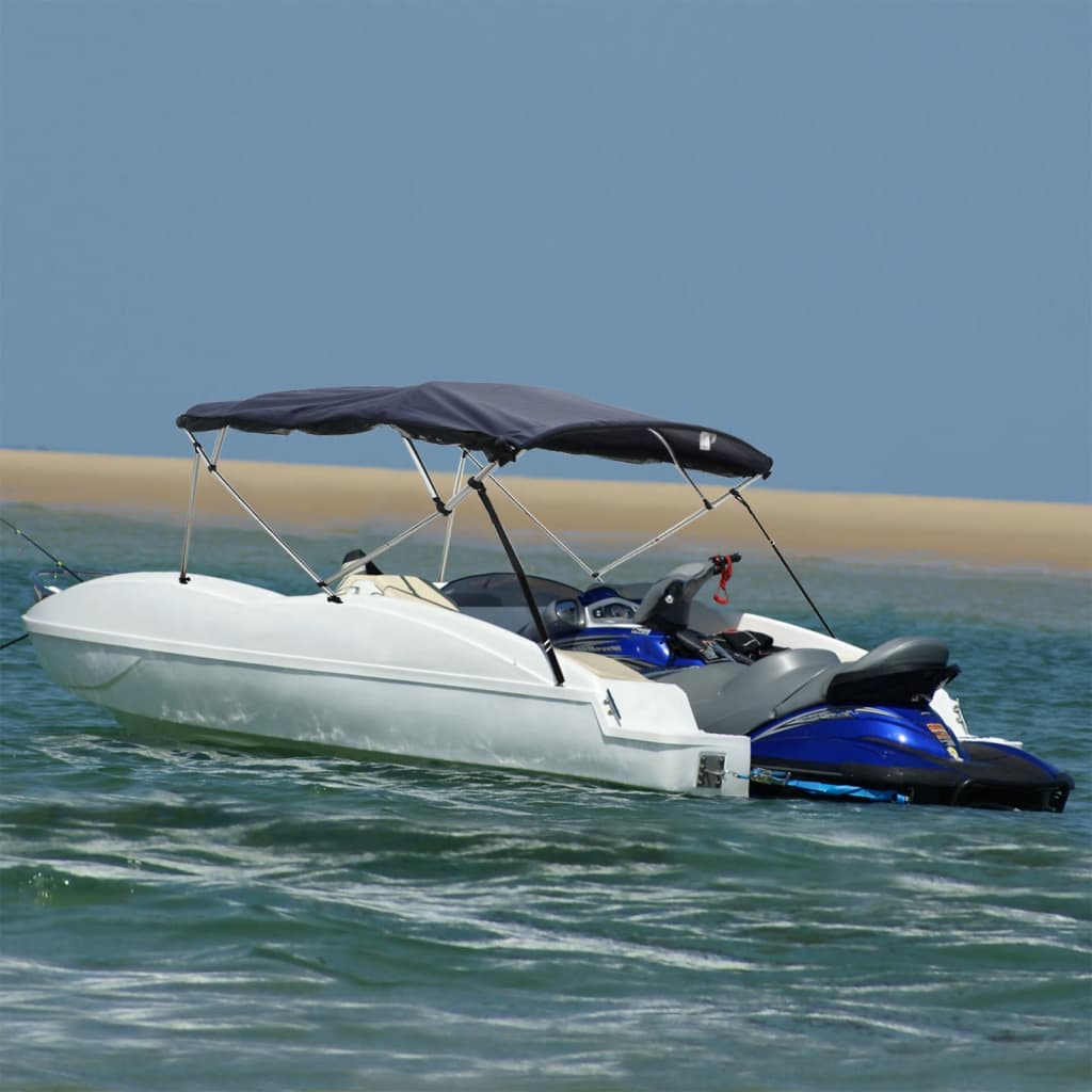 Bimini Di Prua Pareti Laterali Rete 4 Archi 243x(185-198)x137cm