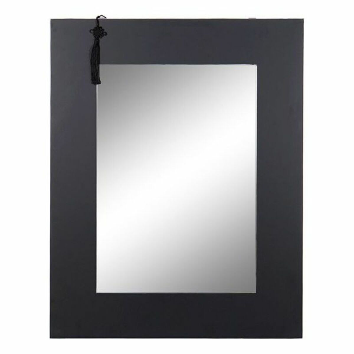 Specchio Da Parete Dkd Home Decor Nero Orientale 70 X 2 X 90 cm