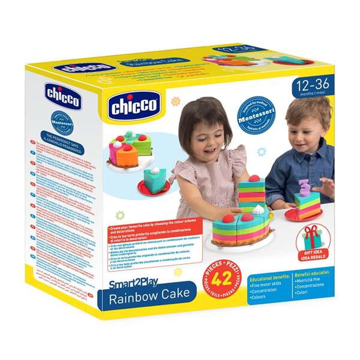 Bambola Di Stoffa Chicco Plastica