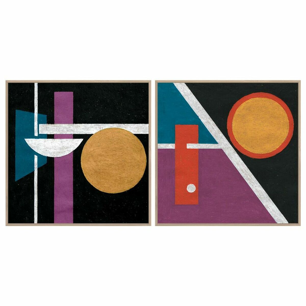 Tela Dkd Home Decor Polistirene Tela 83 X 4,5 X 83 cm