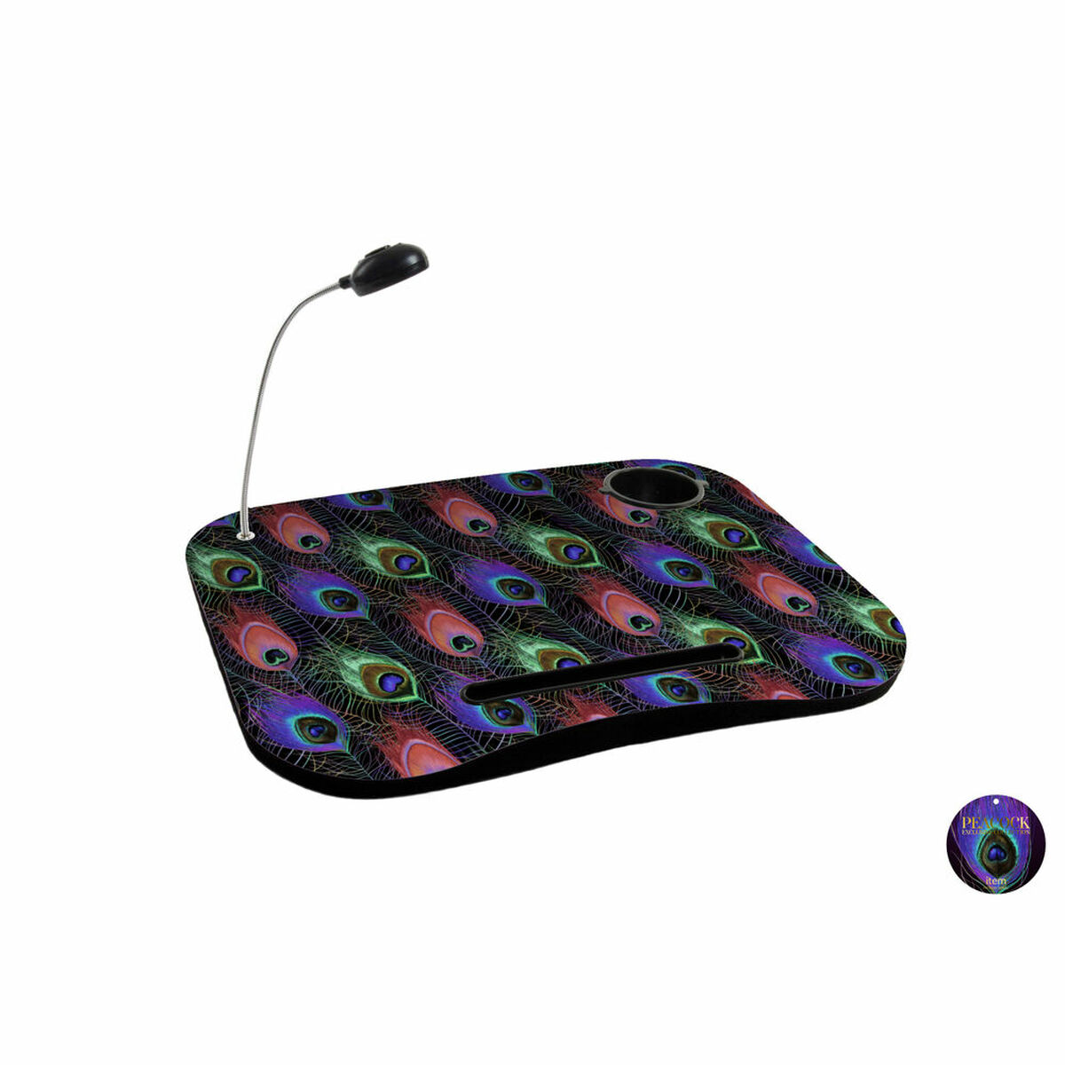 Vassoio Dkd Home Decor 8424001892549 48 X 38 X 7 Cm Nero Multicolore Pvc