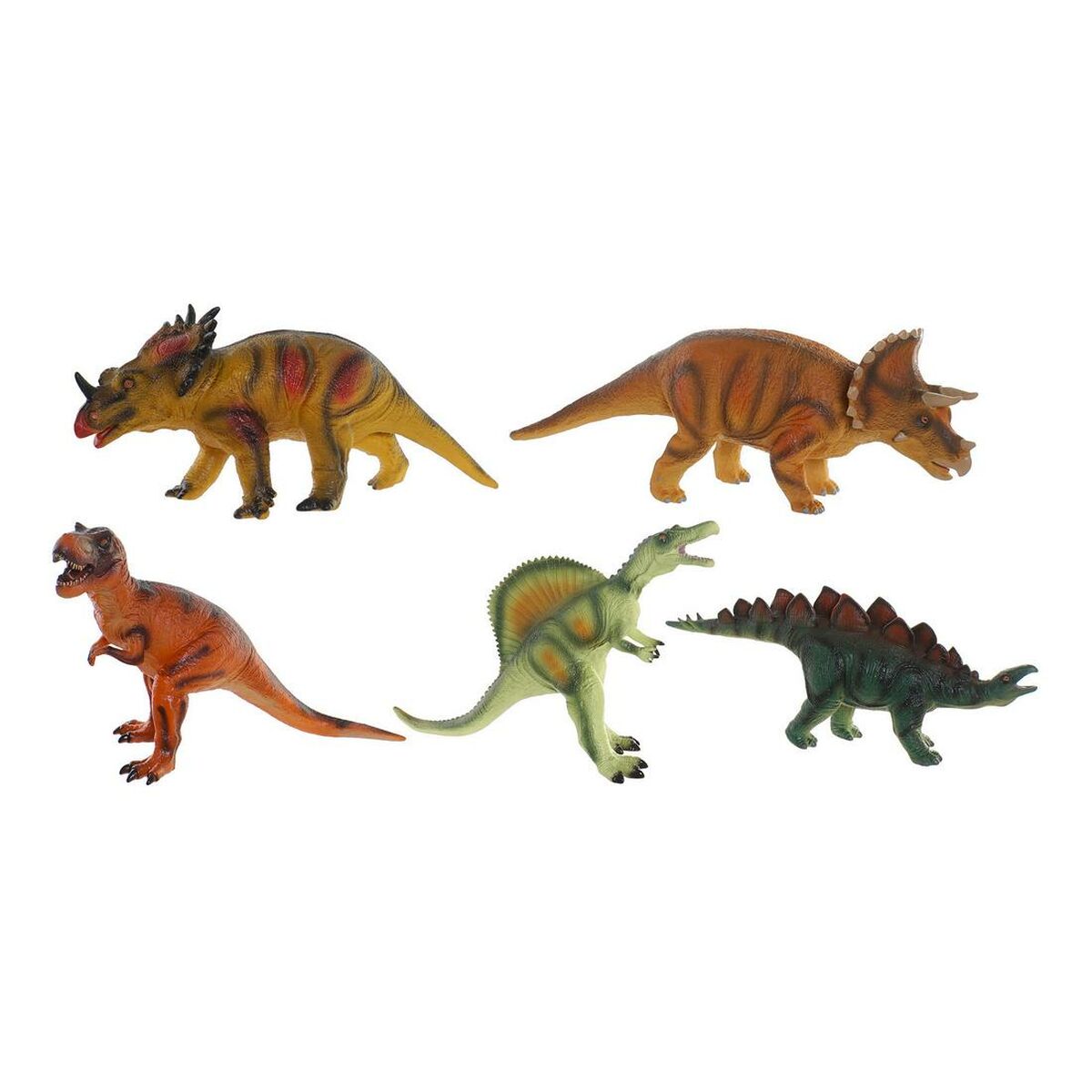 Dinosauro Dkd Home Decor 6 Unità 48 X 23 X 34,5 Cm Morbido