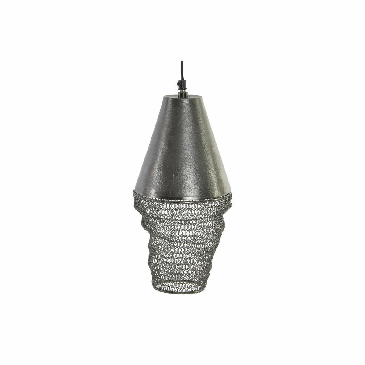 Lampadario Dkd Home Decor 8424001521999 Nero Metallo Vintage 60 W 15 X 15 X 30 cm
