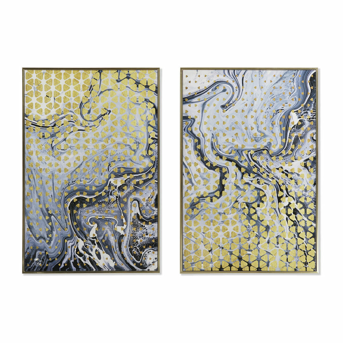 Tela Dkd Home Decor Polistirene Tela 60 X 3 X 90 cm