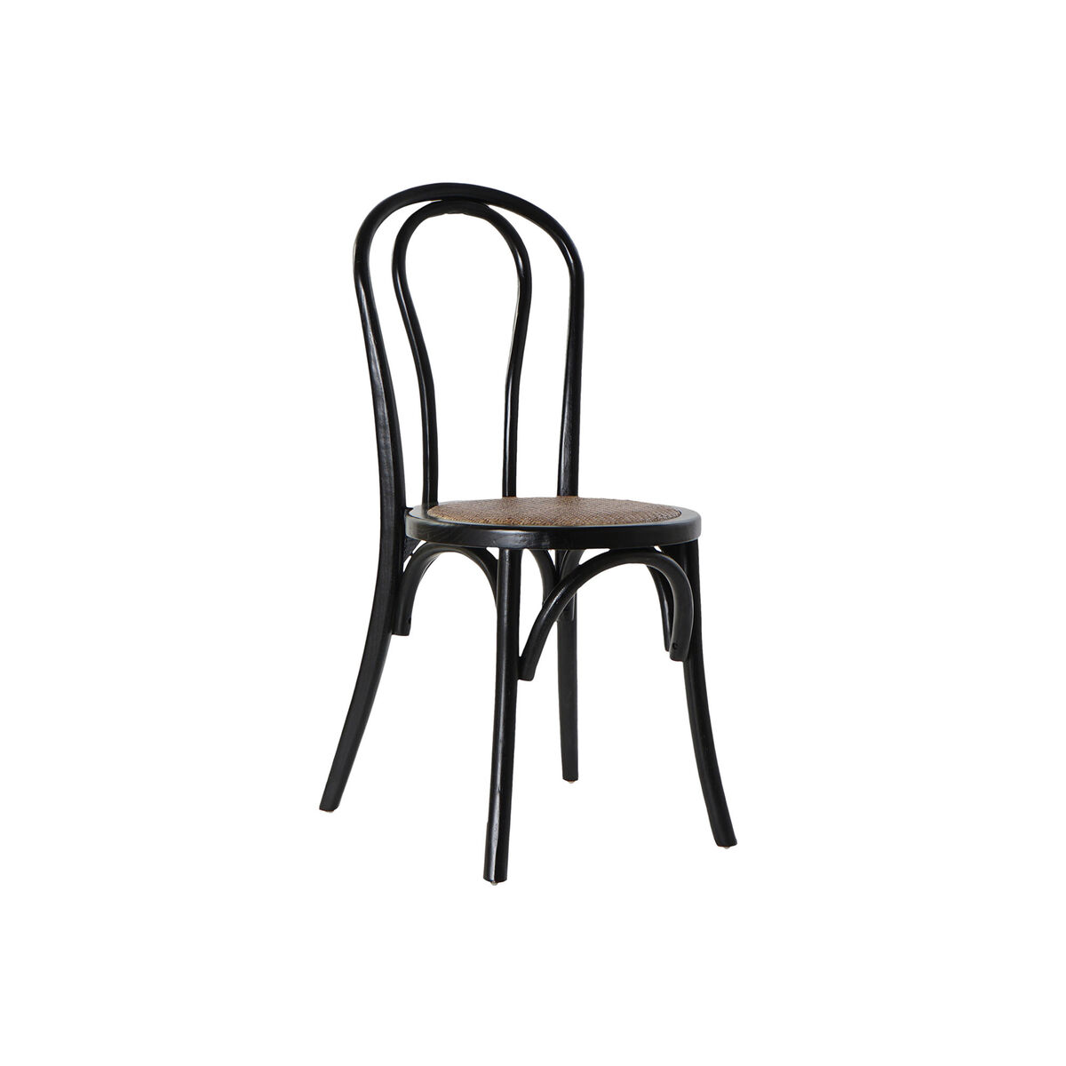 Sedia Da Sala Da Pranzo Dkd Home Decor Nero Multicolore 43 X 44 X 89 cm