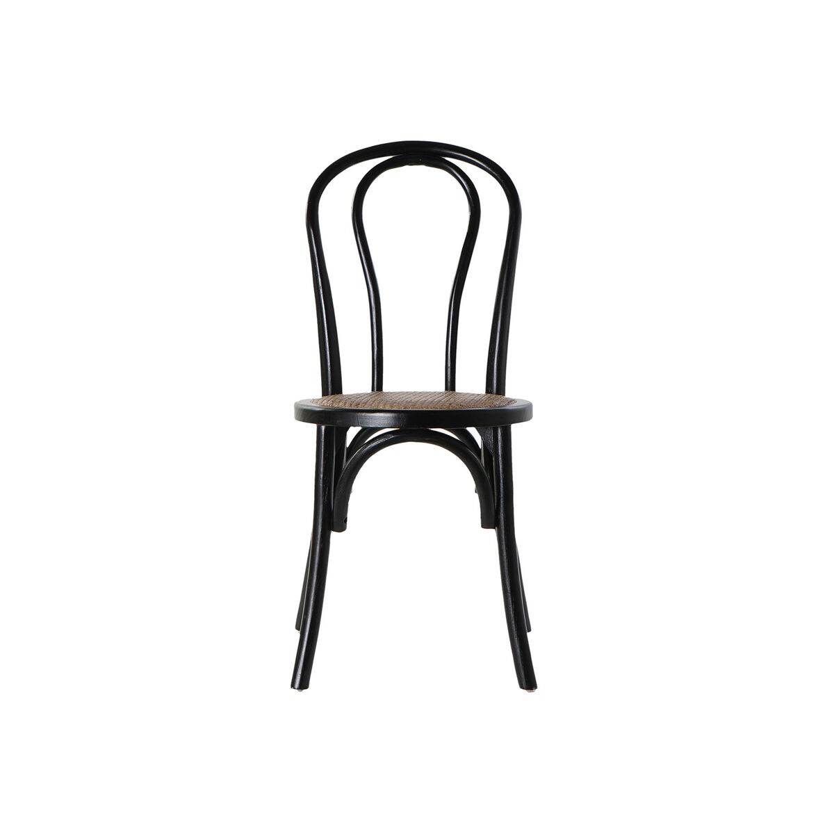Sedia Da Sala Da Pranzo Dkd Home Decor Nero Multicolore 43 X 44 X 89 cm - Image 4
