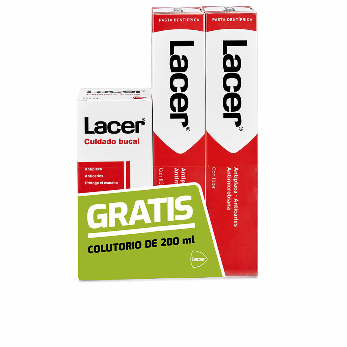 Dentifricio Azione Completa Lacer 2 X 125 ml