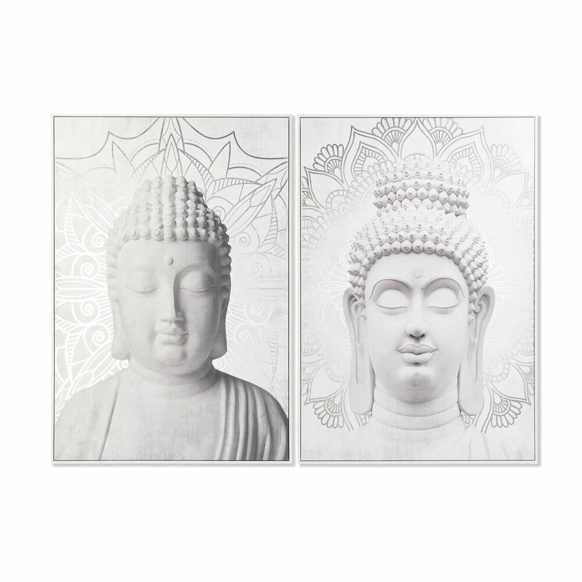 Tela Dkd Home Decor Polistirene Tela 82,5 X 4,5 X 122,5 cm