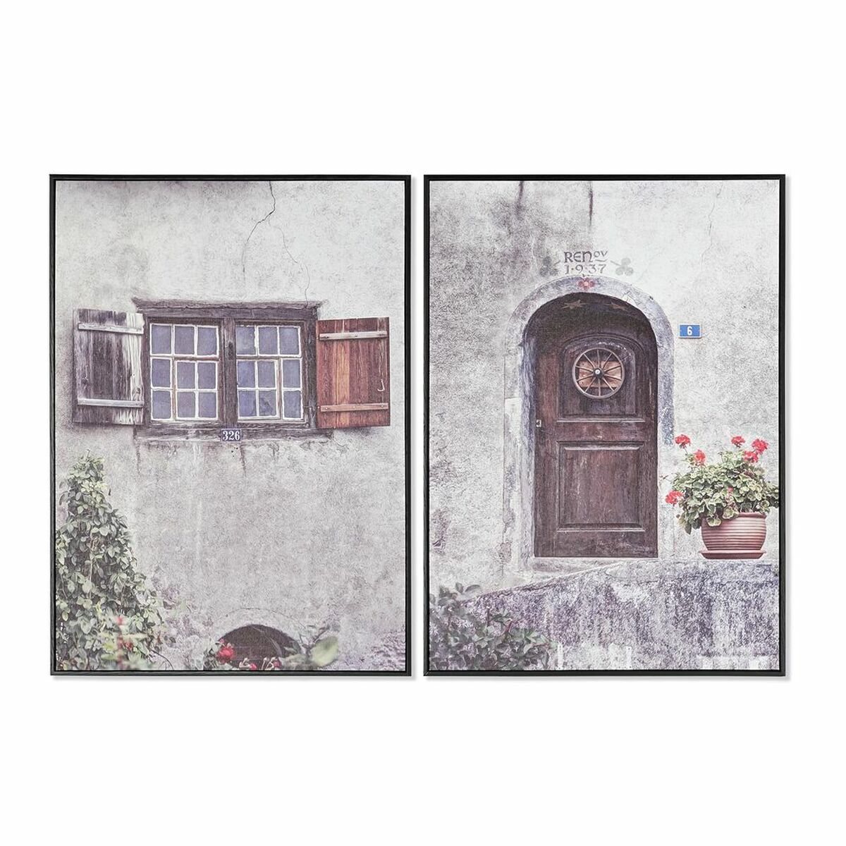 Tela Dkd Home Decor Polistirene Tela 50 X 2,8 X 70 cm