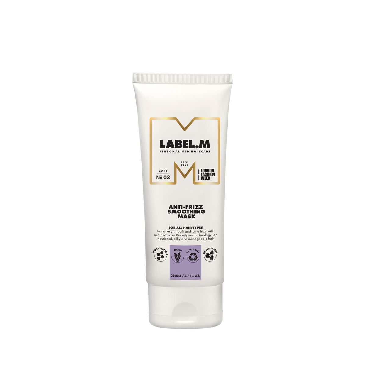 Maschera Per Capelli Label.m AntI-Frizz Smoothing Mask 200 ml