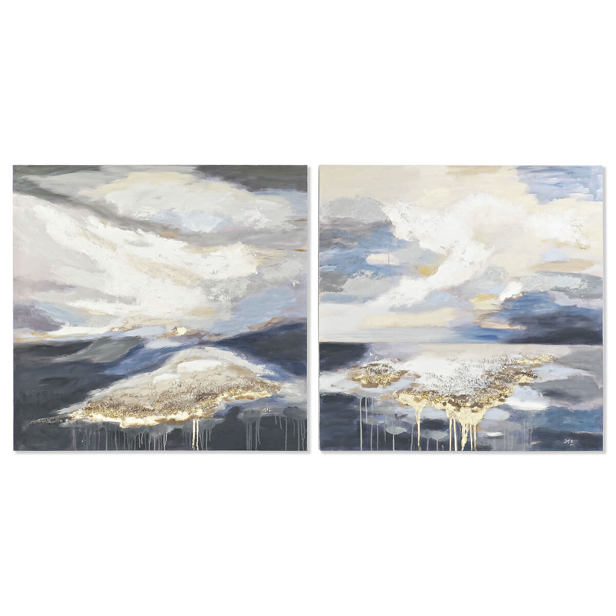 Tela Dkd Home Decor Pino Tela 100 X 3,5 X 100 cm