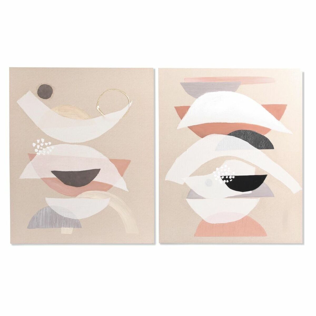 Tela Dkd Home Decor Pino Tela 75,5 X 3,7 X 100 cm
