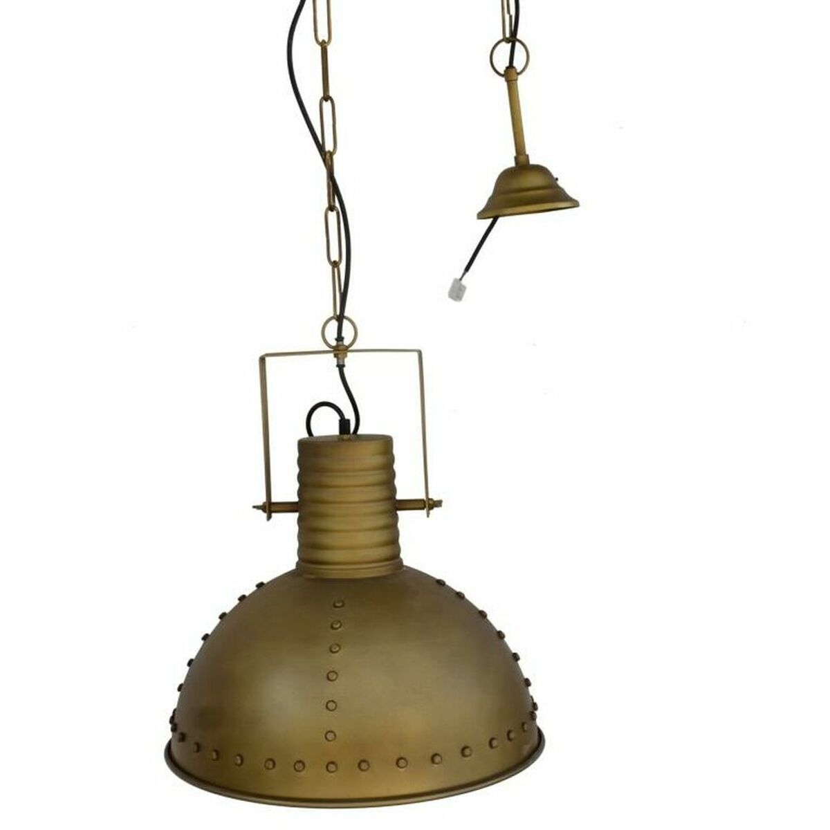 Lampadario Dkd Home Decor Dorato Metallo 50 W (41 X 41 X 49 Cm)