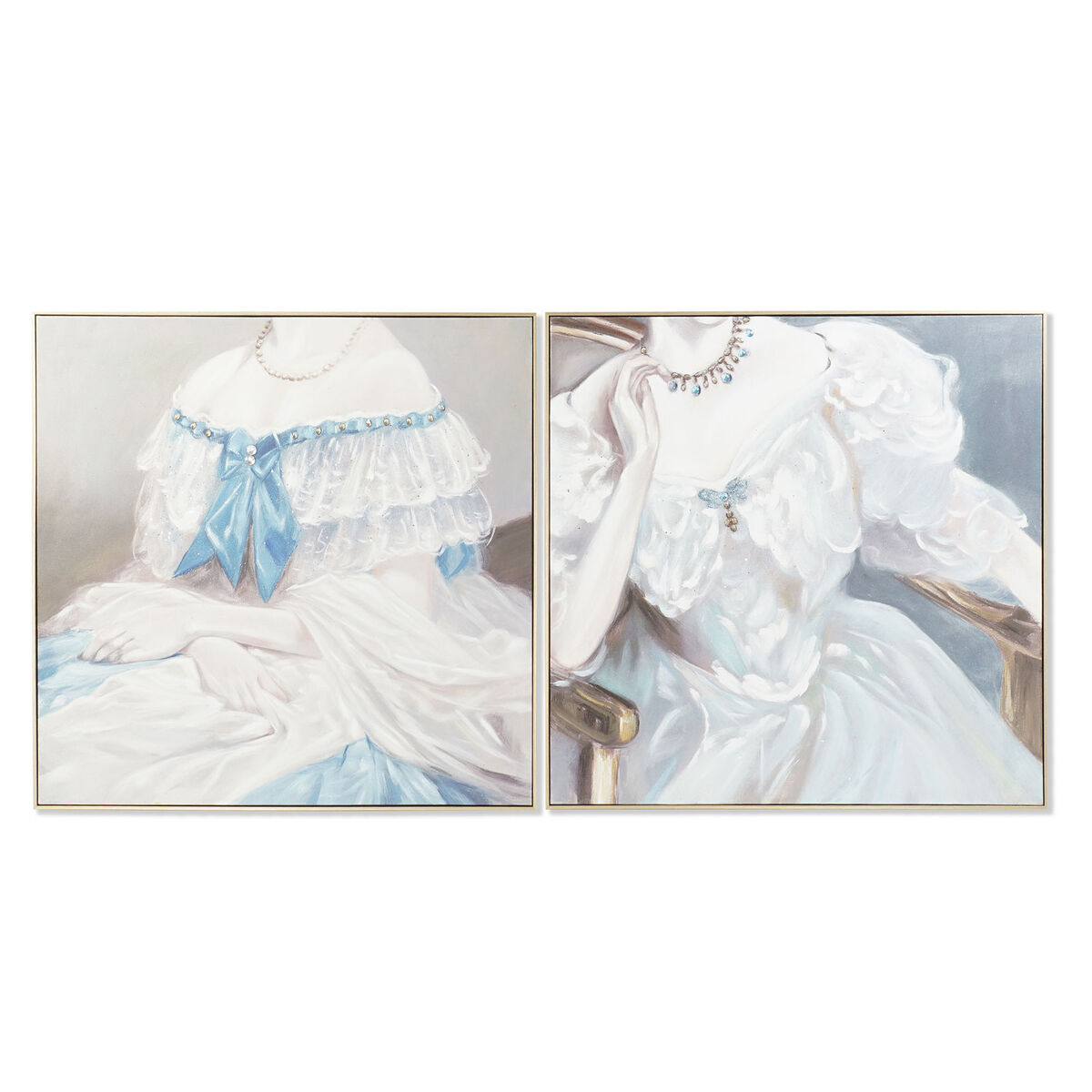 Tela Dkd Home Decor Pino Tela 102 X 4,5 X 102 cm