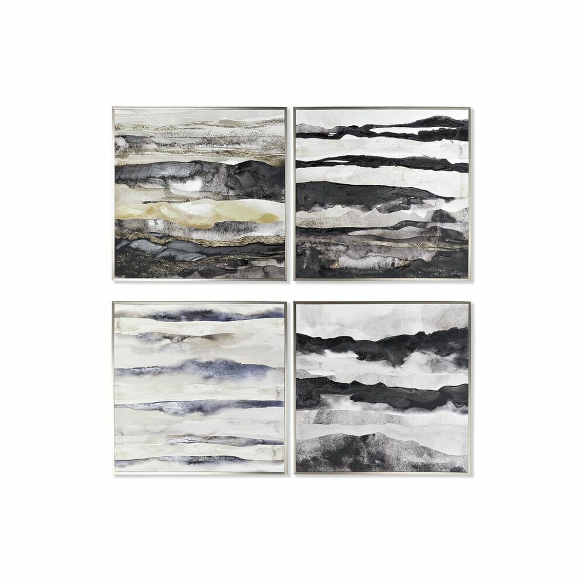 Tela Dkd Home Decor Polistirene Tela 79 X 2,5 X 79 cm