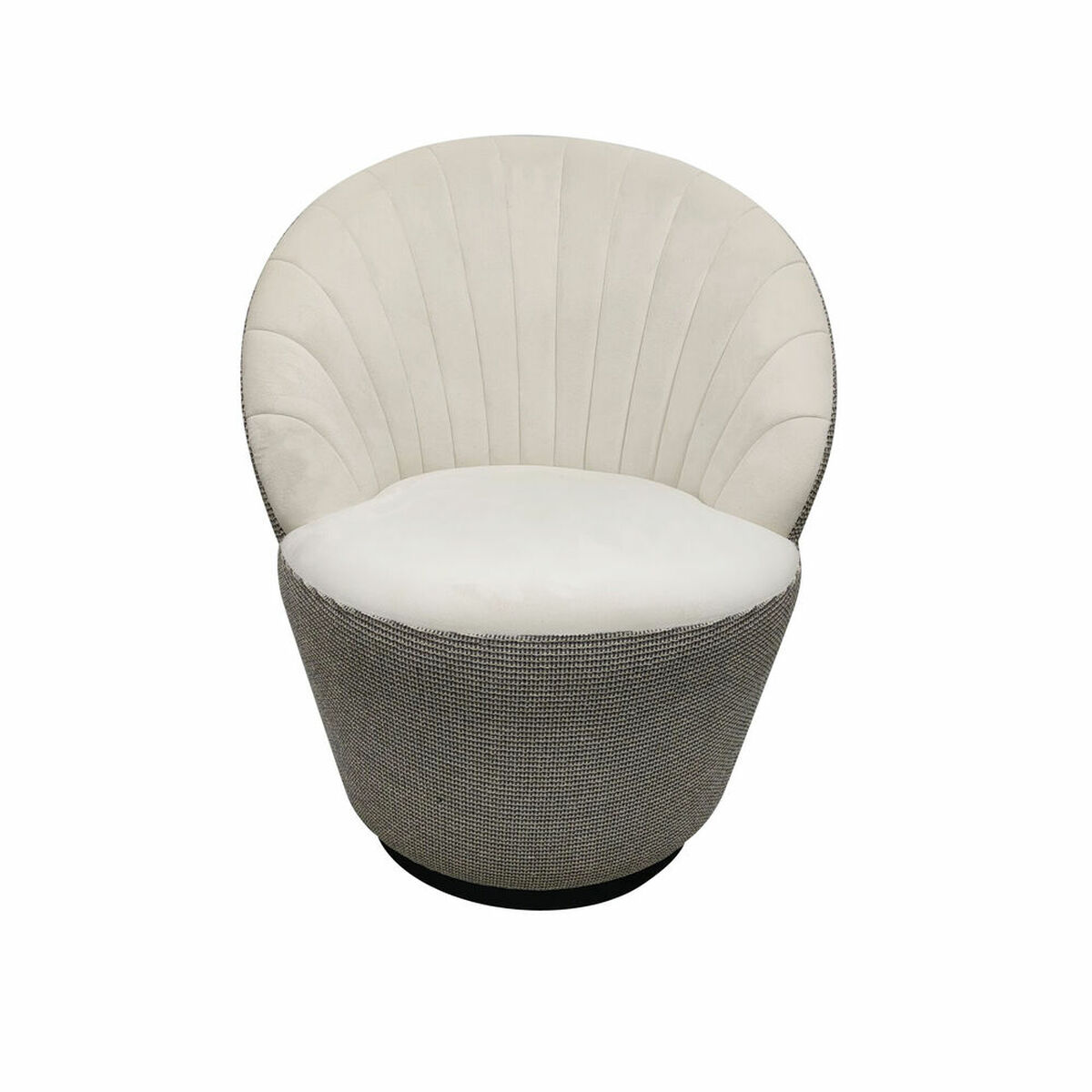 Poltrona Dkd Home Decor Bianco Nero Dorato 69 X 66 X 85 cm