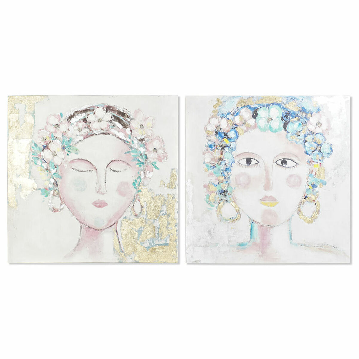 Tela Dkd Home Decor Pino Tela 100 X 3,5 X 100 cm