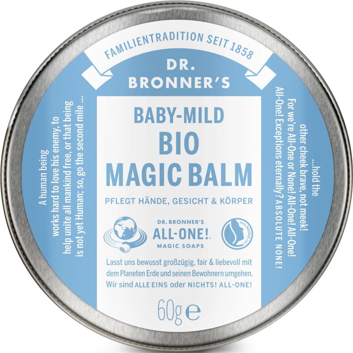 Balsamo Corpo Idratante Dr Bronner's Baby Mild Bio Magic 60 G