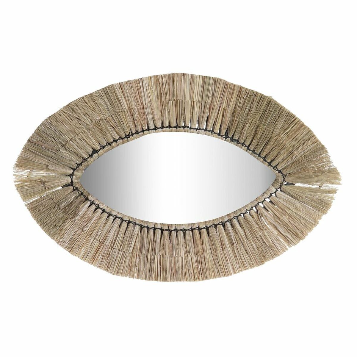 Specchio Da Parete Dkd Home Decor Naturale Bali 54 X 3 X 34 cm