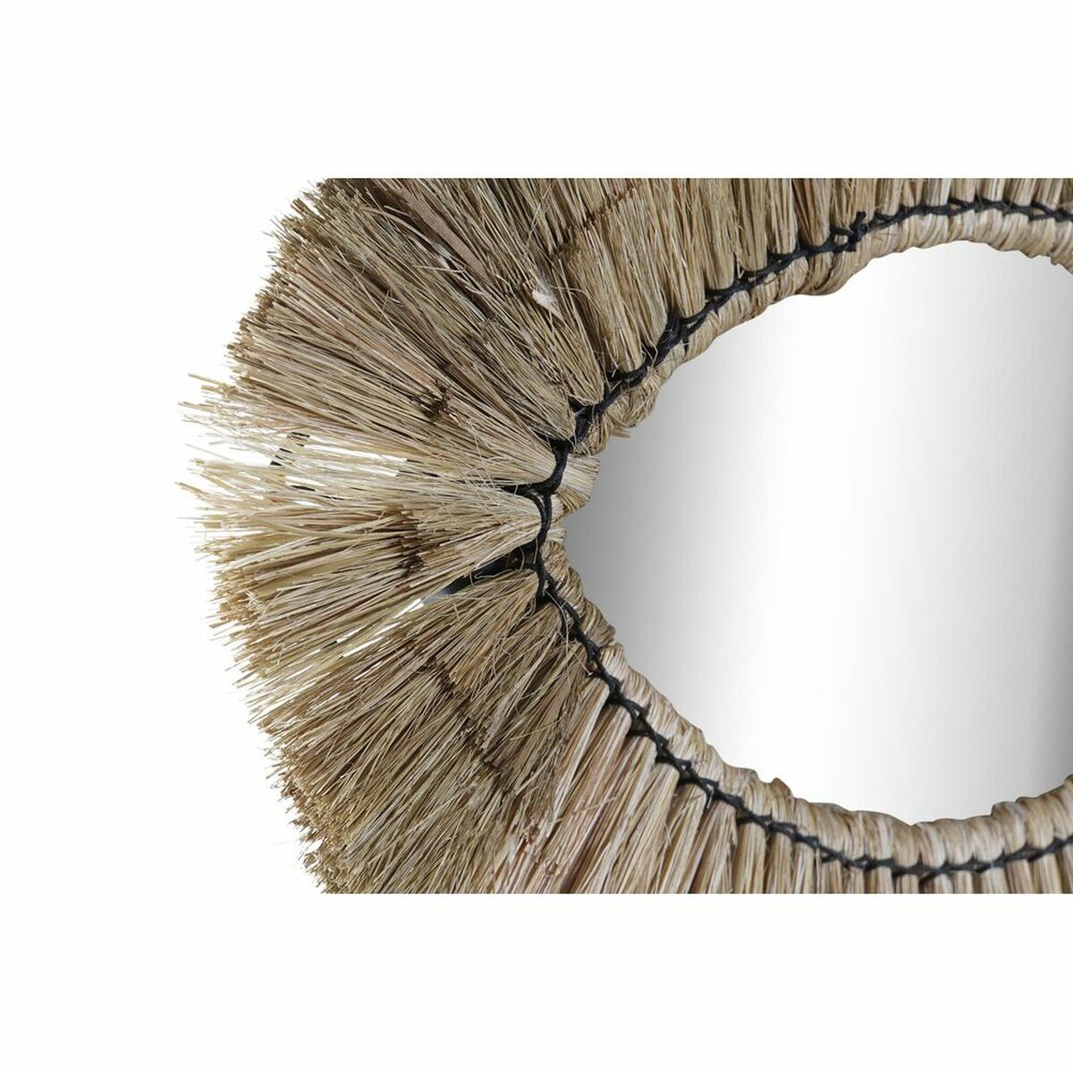 Specchio Da Parete Dkd Home Decor Naturale Bali 54 X 3 X 34 cm - Image 3