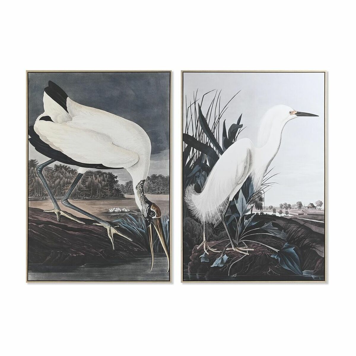 Tela Dkd Home Decor Polistirene Tela 83 X 4 X 123 cm