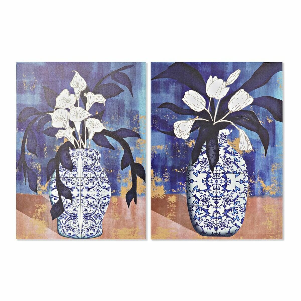 Tela Dkd Home Decor Pino Tela 50 X 1,8 X 70 cm