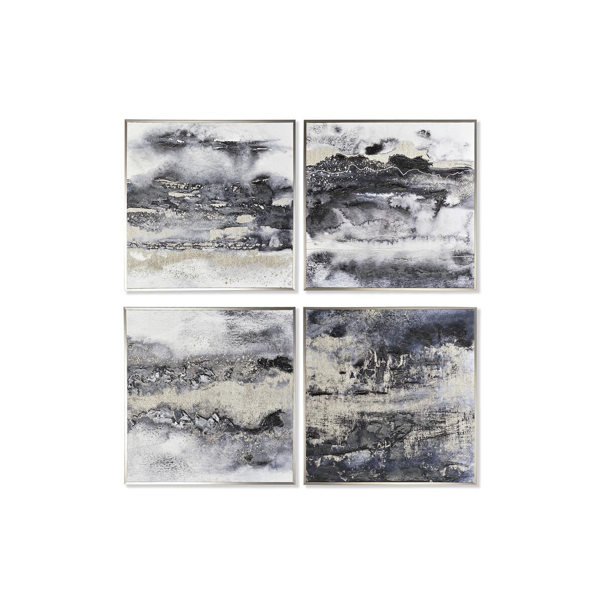 Tela Dkd Home Decor Polistirene Tela 79 X 2,5 X 79 cm