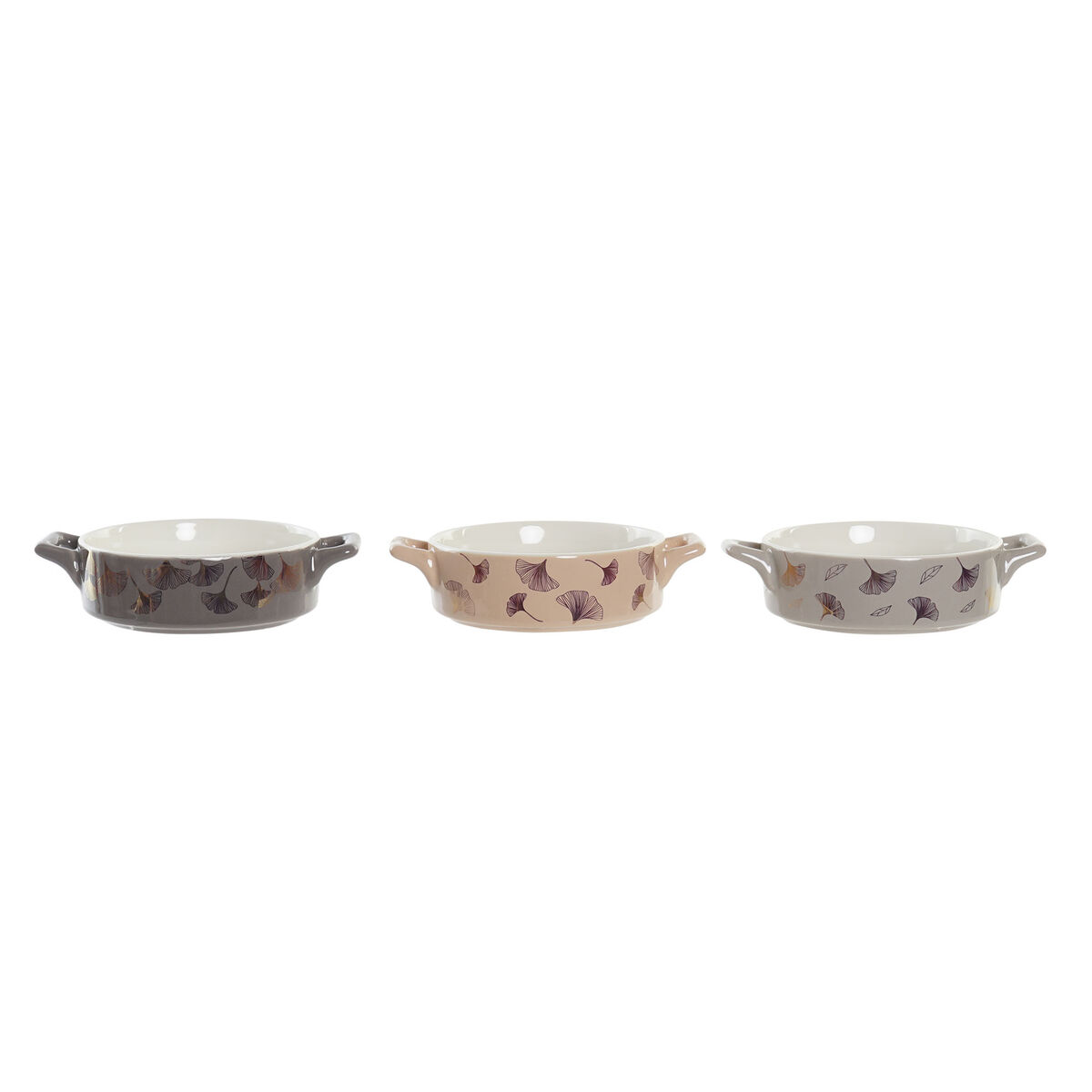 Ciotola Dkd Home Decor 16,8 X 12,5 X 4,3 Cm Dorato Metallo Moderno