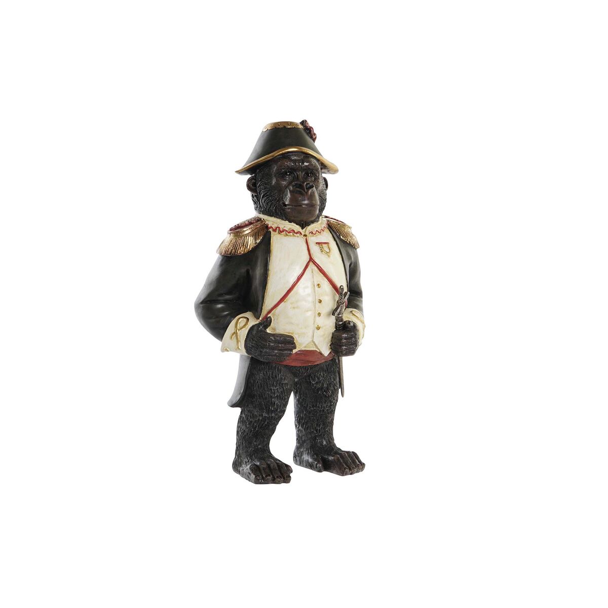 Statua Decorativa Dkd Home Decor 16,5 X 12 X 32 Cm Gorilla
