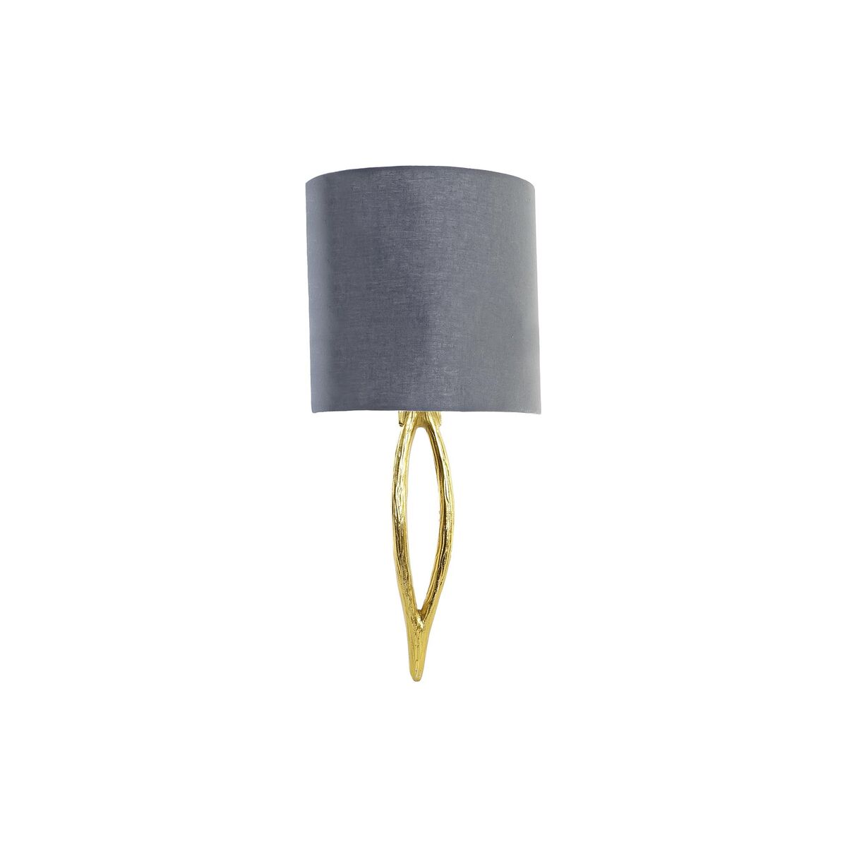 Lampada Da Parete Dkd Home Decor Dorato Metallo Poliestere 220 V 50 W (30 X 16 X 60 Cm)