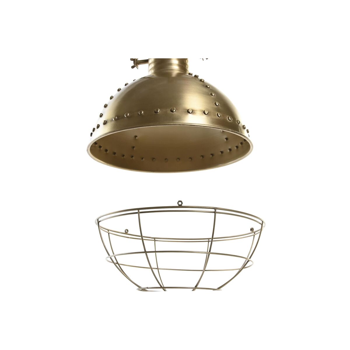 Lampadario Dkd Home Decor Dorato 50 W (43 X 43 X 61 Cm) - Image 5