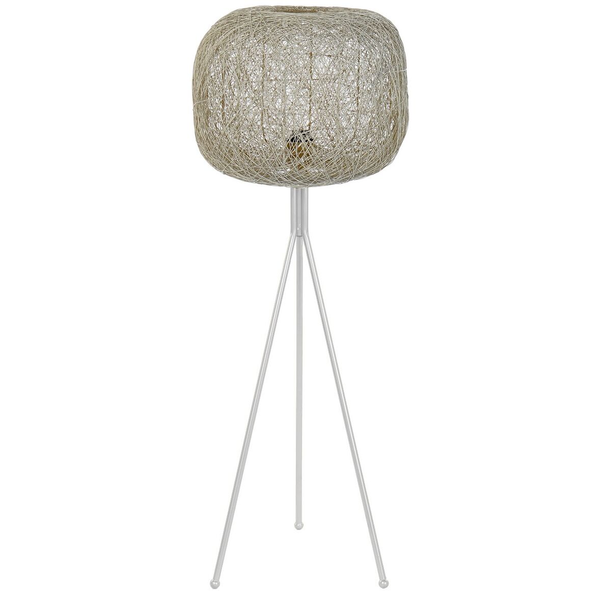 Lampada Da Terra Dkd Home Decor Bianco 50 W 220 V 41 X 41 X 109 cm