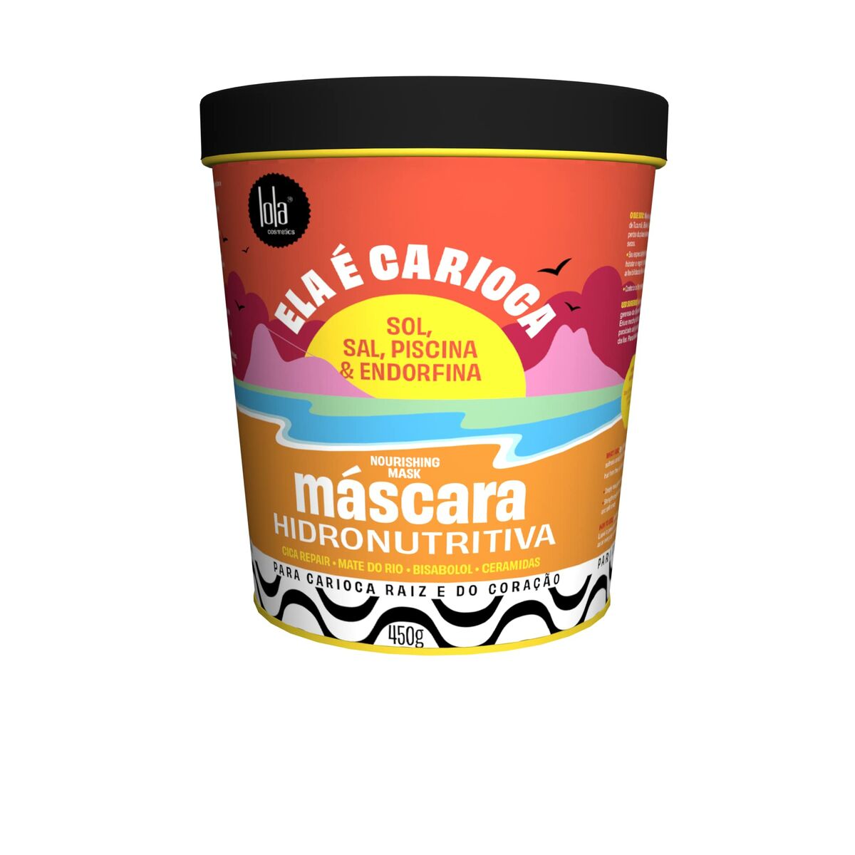 Maschera Per Capelli Nutriente Lola Cosmetics Ela É Carioca 450 G Idratante