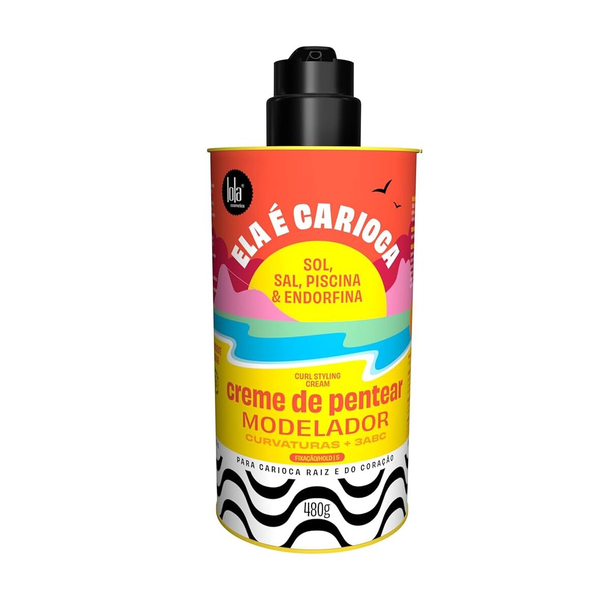Crema Styling Lola Cosmetics Ela É Carioca 3abc 480 G