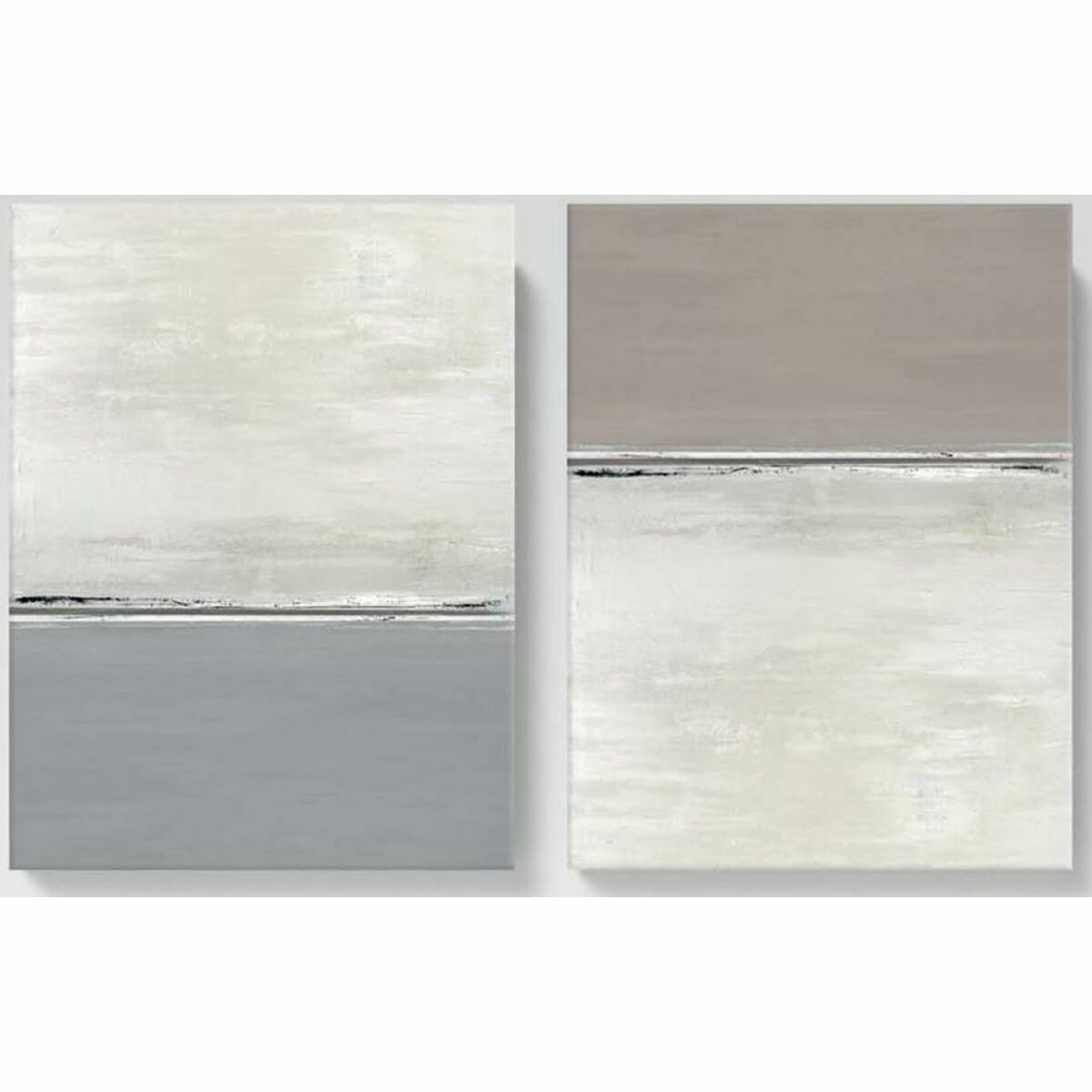 Tela Dkd Home Decor Moderno (76 X 2 X 101 Cm) (2 Unità)