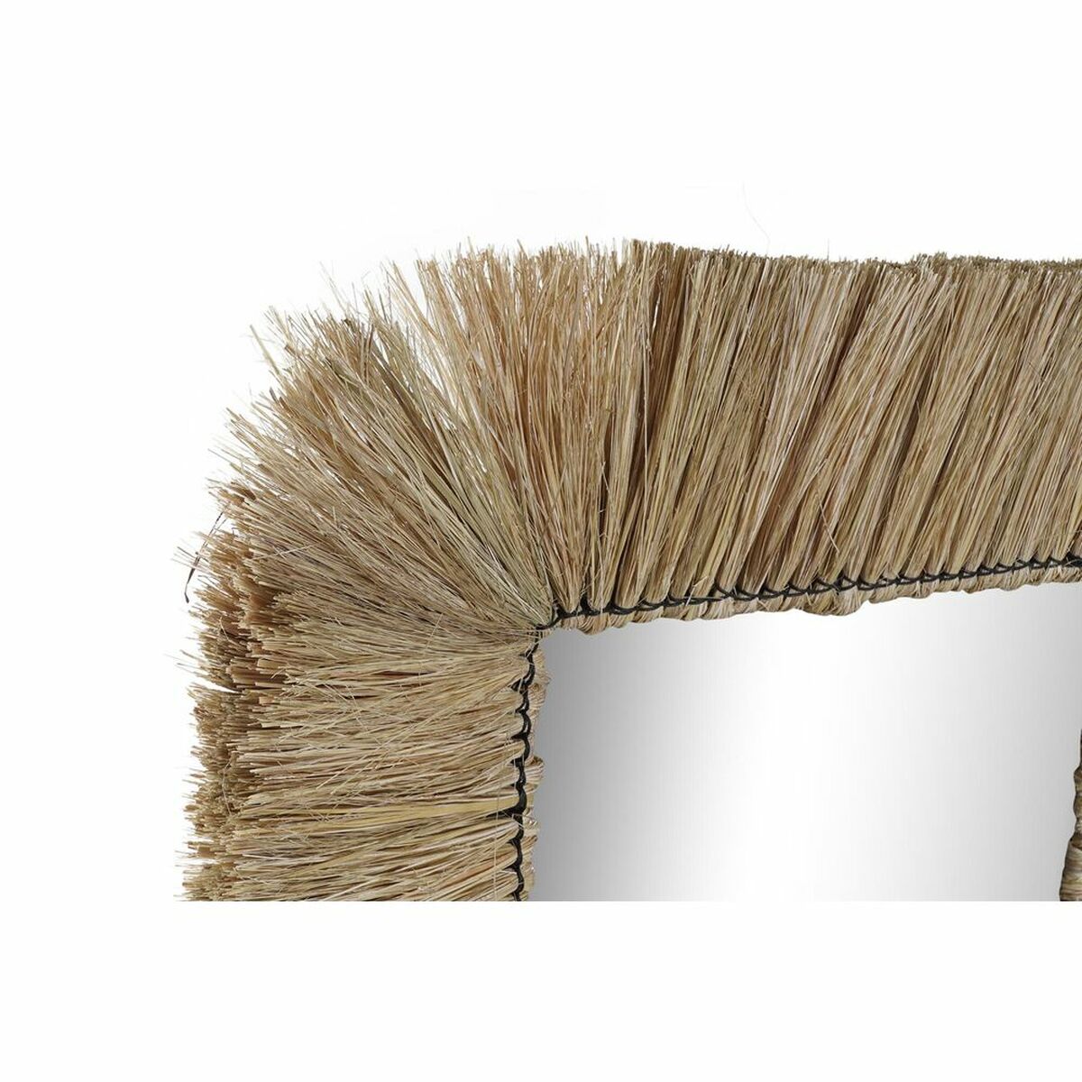 Specchio Da Parete Dkd Home Decor Naturale Bali 55 X 3 X 55 Cm (55 Pezzi) - Image 3