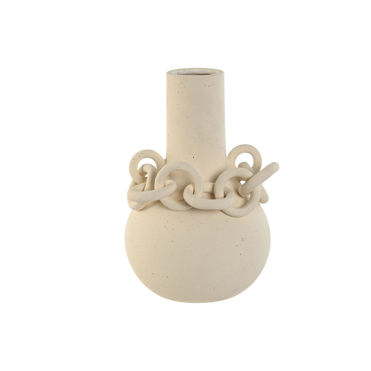 Vaso Home Esprit Bianco Ceramica Gres Moderno 22 X 20 X 30 cm
