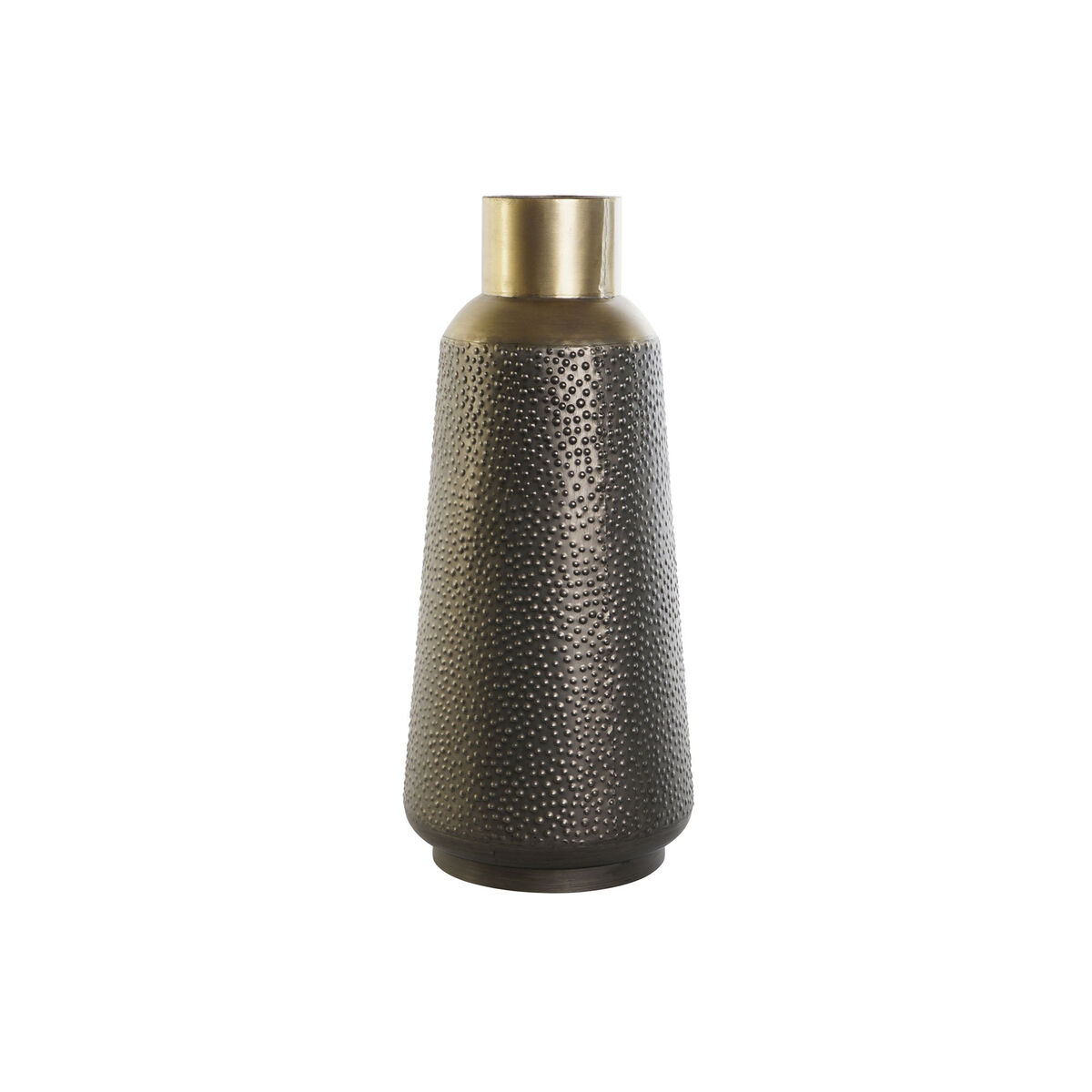 Vaso Dkd Home Decor Grigio Dorato Grigio Scuro Metallo Moderno 25 X 25 X 56,5 cm