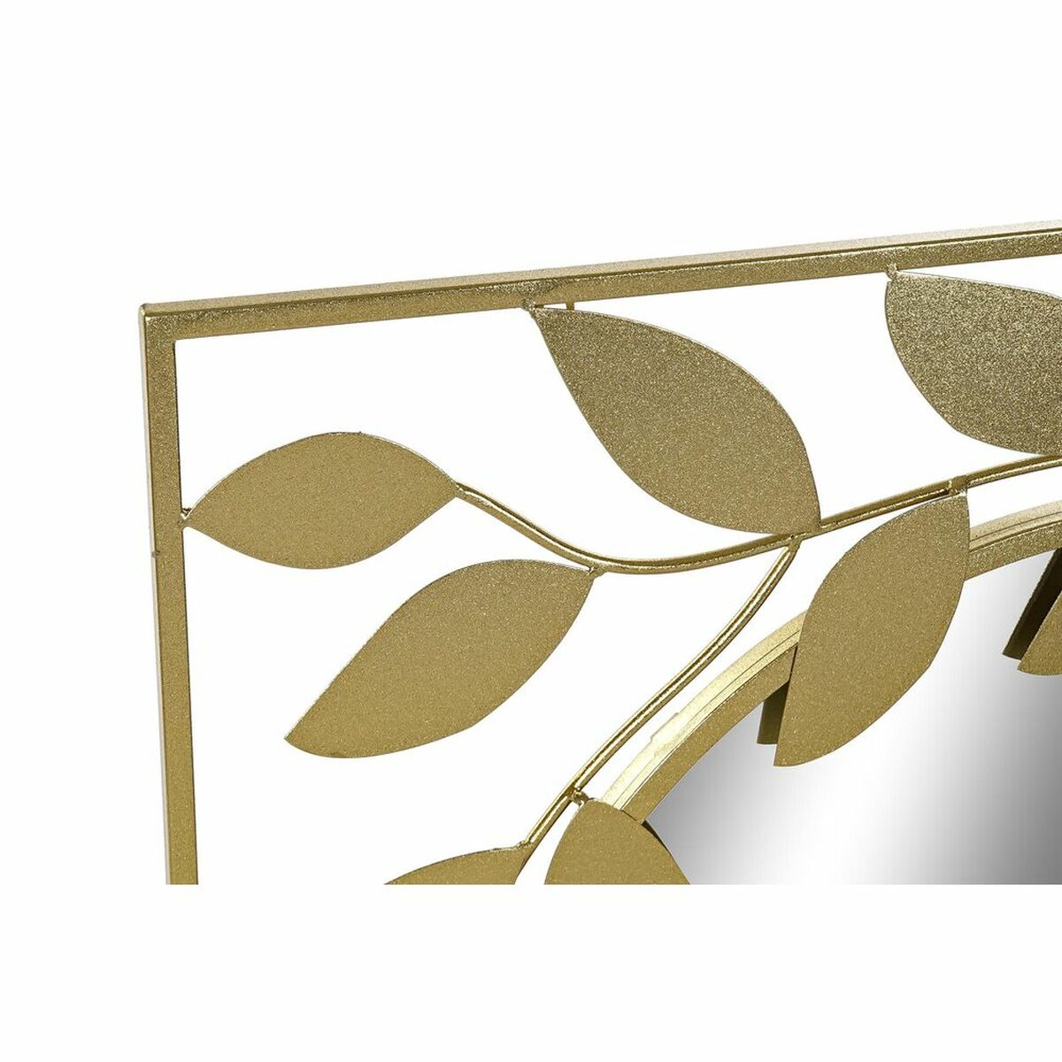Specchio Da Parete Dkd Home Decor Dorato Laurel 120 X 2,5 X 120 Cm (120 Pezzi) - Image 3