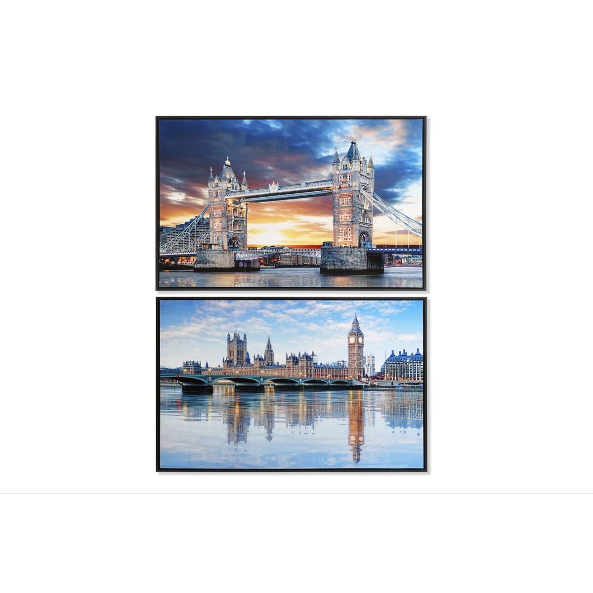 Tela Dkd Home Decor 90 X 2,5 X 60 Cm 90 X 2.5 X 60 Cm Londra Loft (2 Unità)