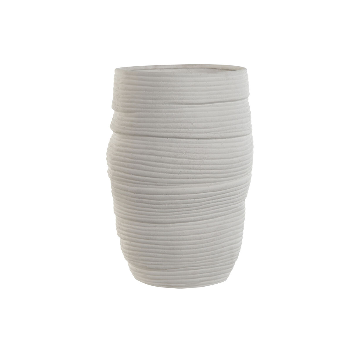 Vaso Home Esprit Bianco Ceramica 27 X 27 X 37 cm