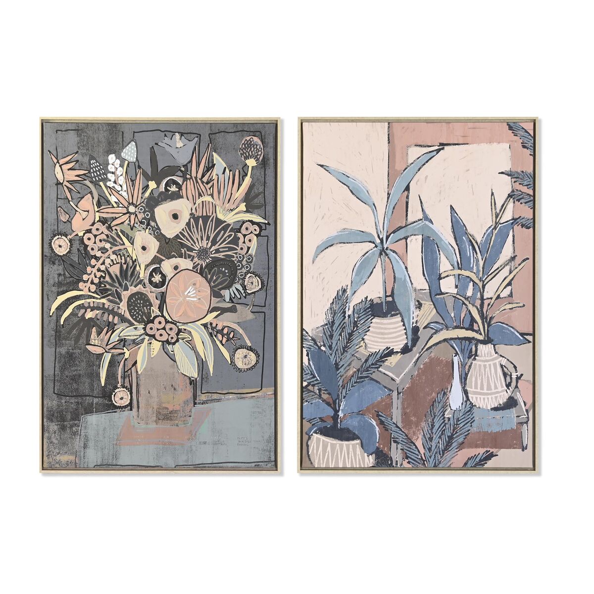 Tela Dkd Home Decor Polistirene Tela 84 X 4,5 X 124 cm