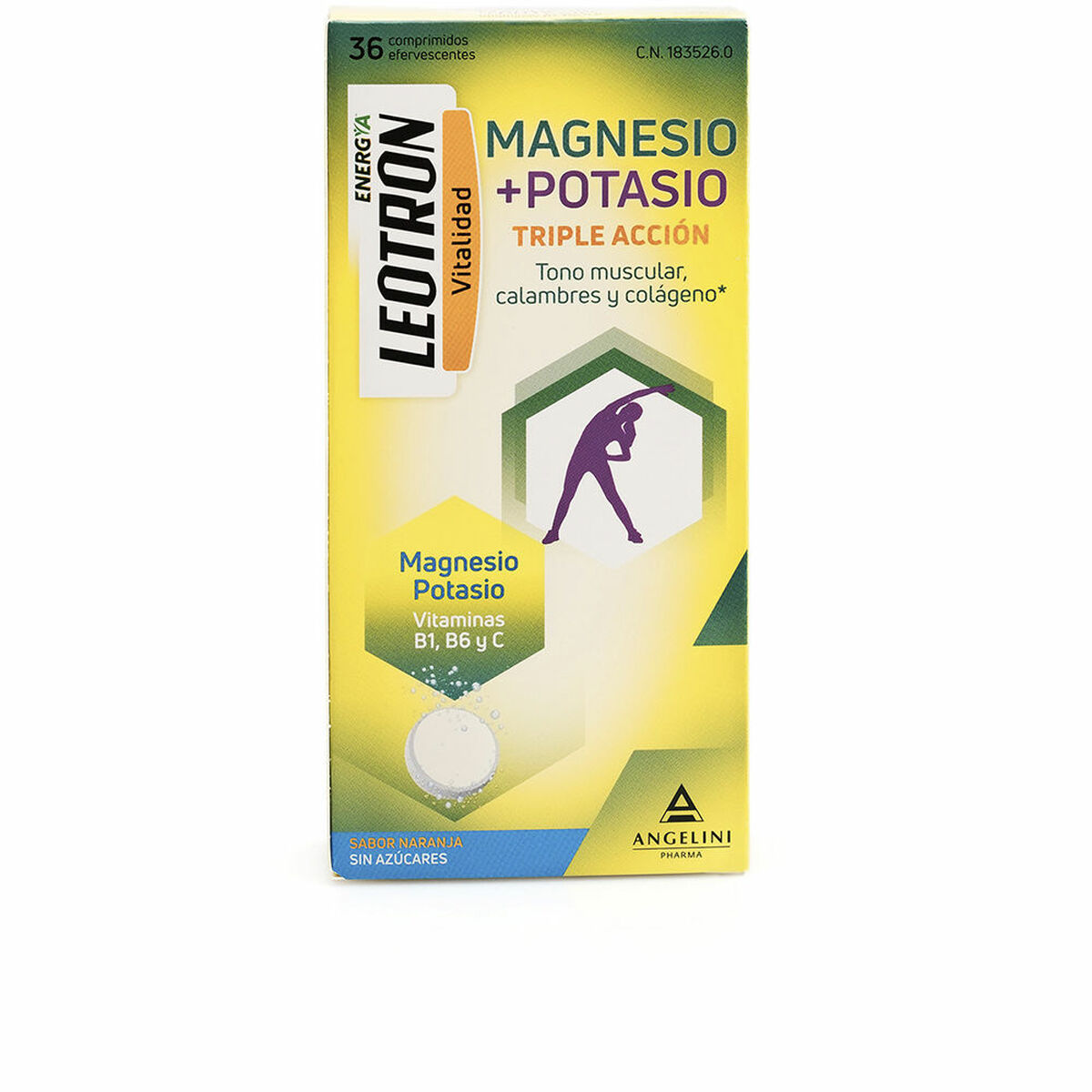 Integratore Alimentare Leotron Magnesio Potassio 30 Unità
