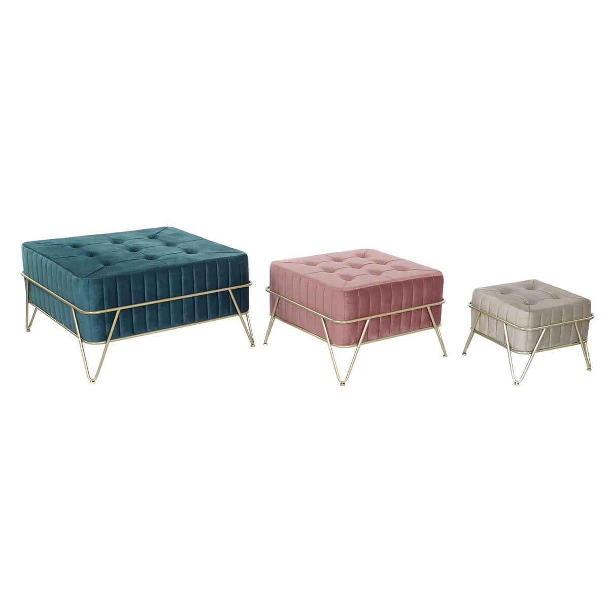 Panca Dkd Home Decor 82 X 82 X 46 Cm Legno Mdf