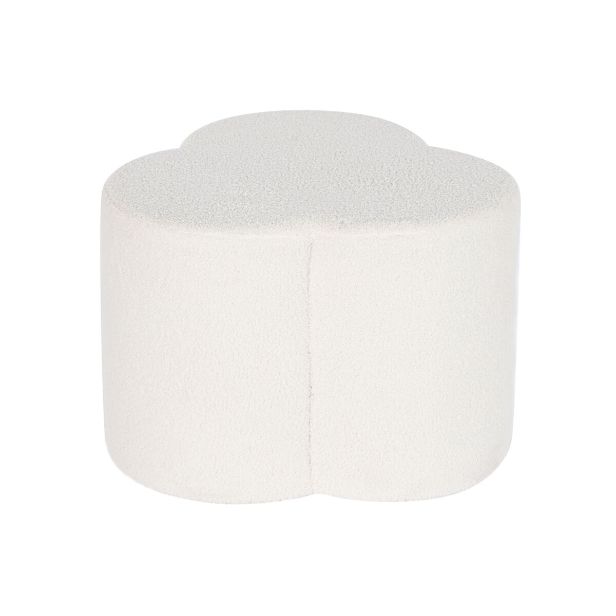 Poggiapiedi Dkd Home Decor Bianco 53 X 53 X 40 cm