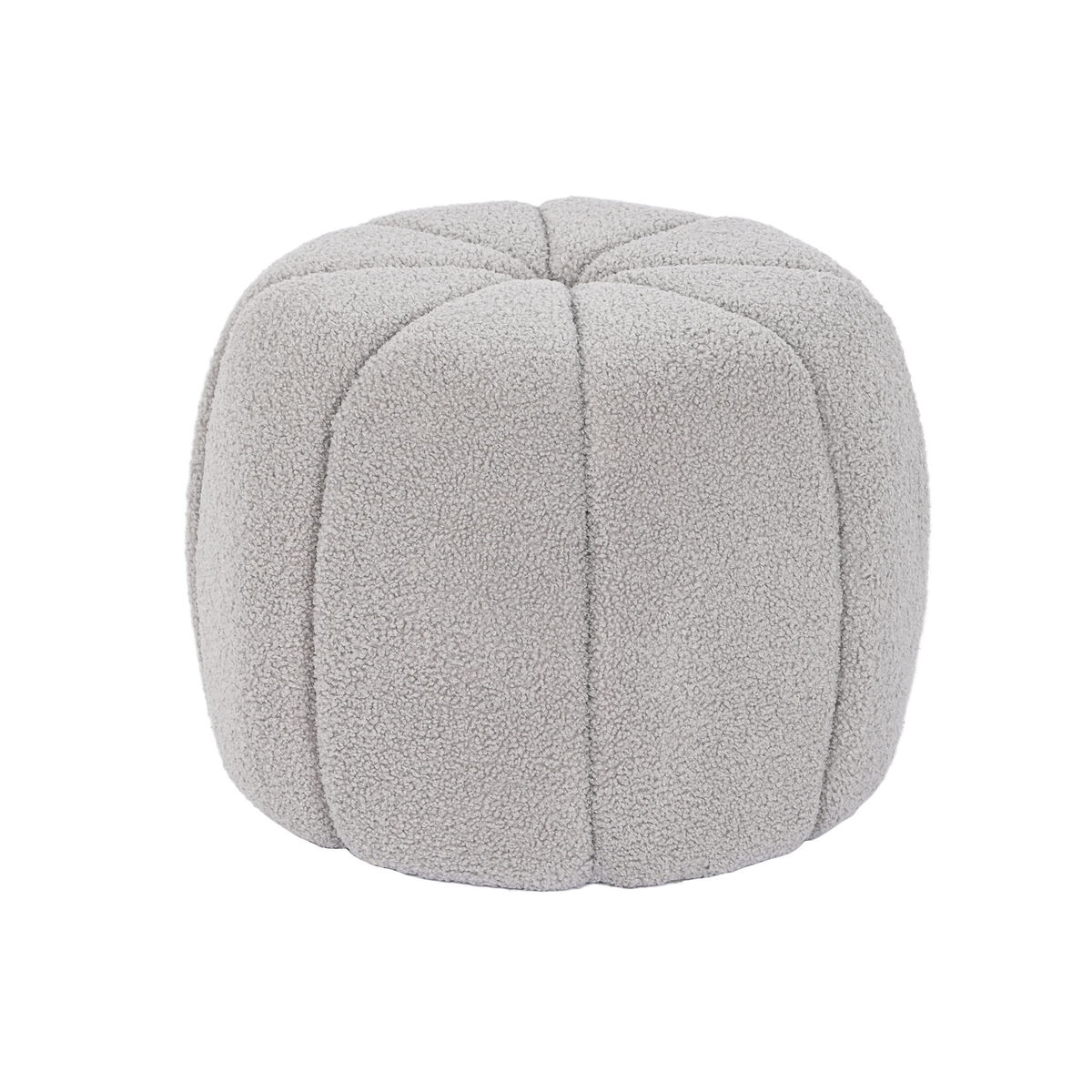 Poggiapiedi Dkd Home Decor Grigio 50 X 50 X 38 cm