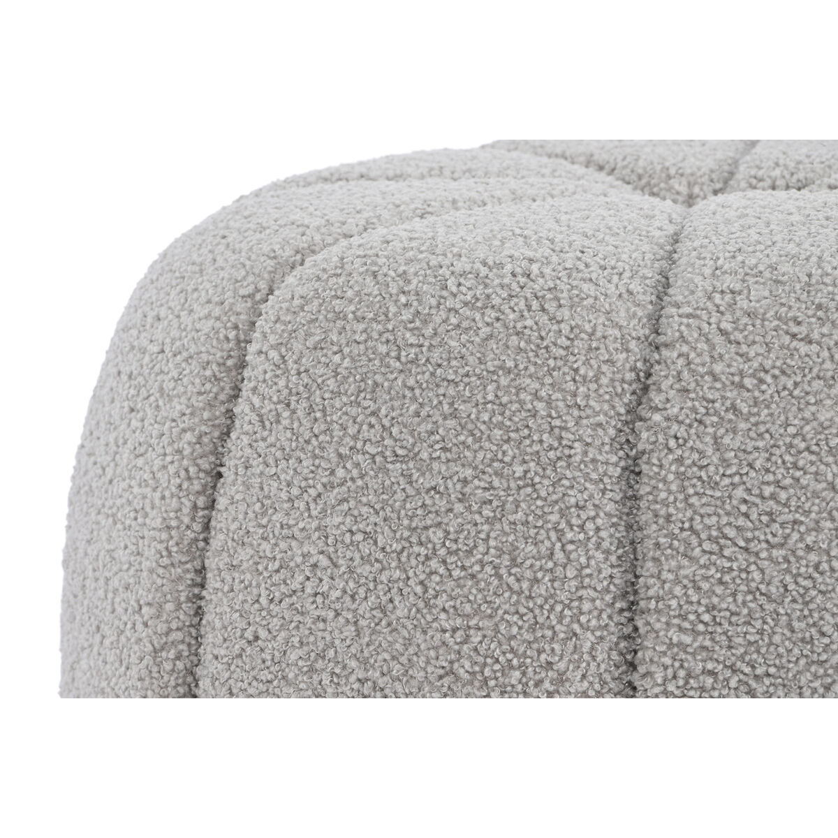 Poggiapiedi Dkd Home Decor Grigio 50 X 50 X 38 cm - Image 4