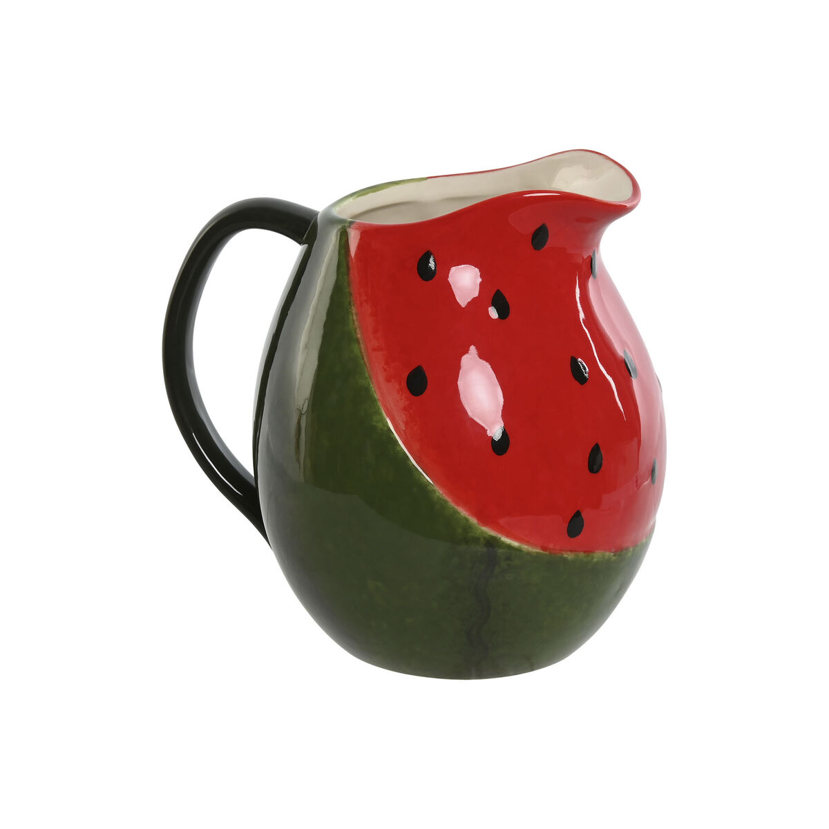 Brocca Home Esprit Rosso Verde Gres Anguria Moderno
