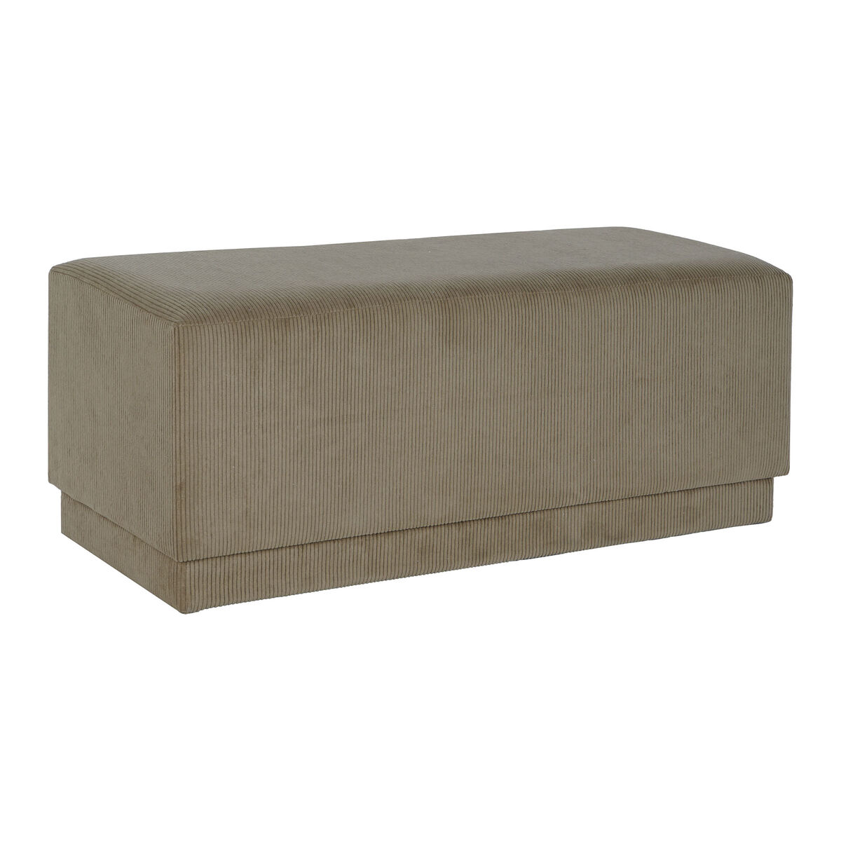Panca Dkd Home Decor Marrone Poliestere Legno Mdf 100 X 40 X 40 cm