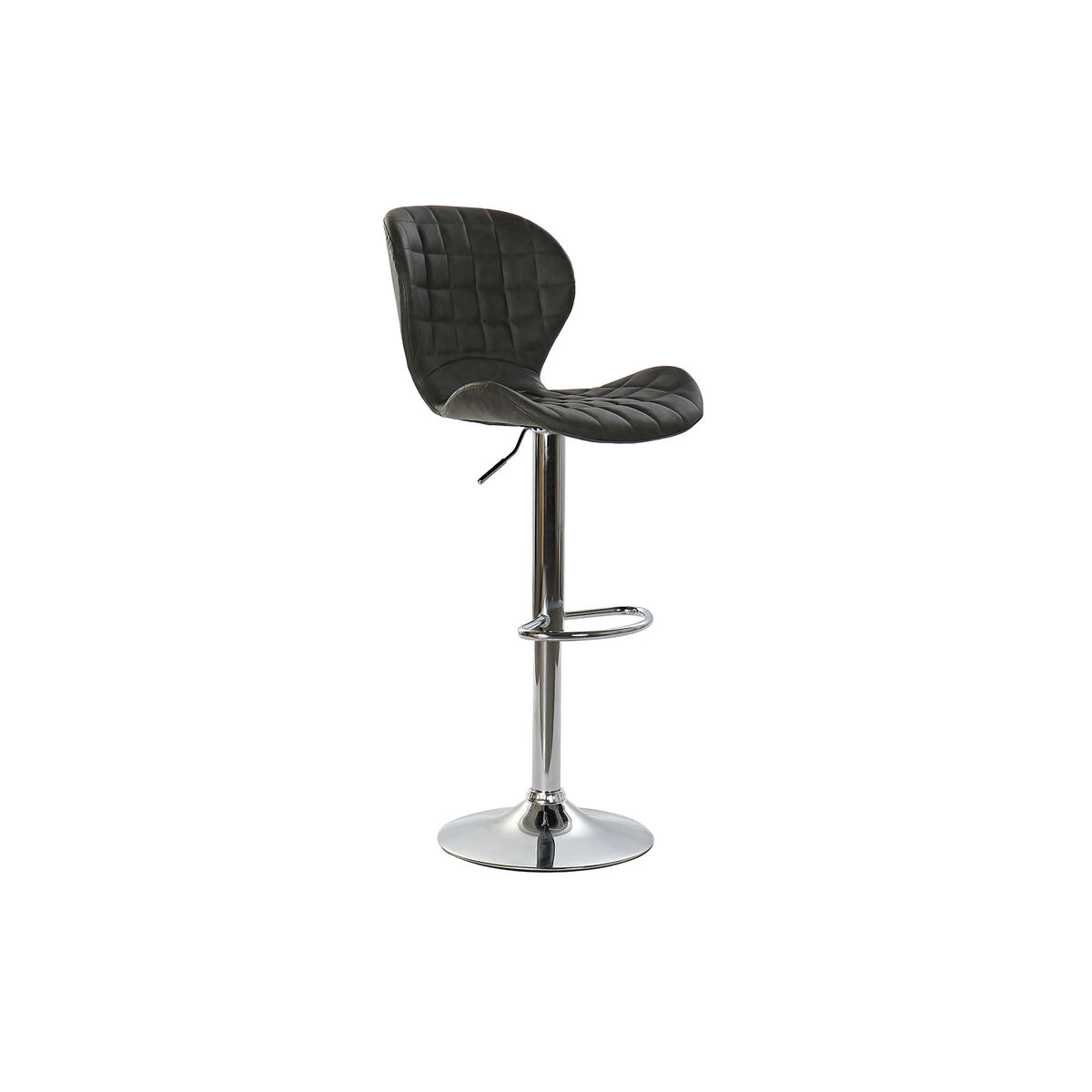 Sgabello Home Esprit Grigio Scuro Metallo 47 X 50 X 110 cm